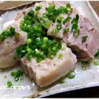 とろ～り塩角煮☆柚子胡椒添え